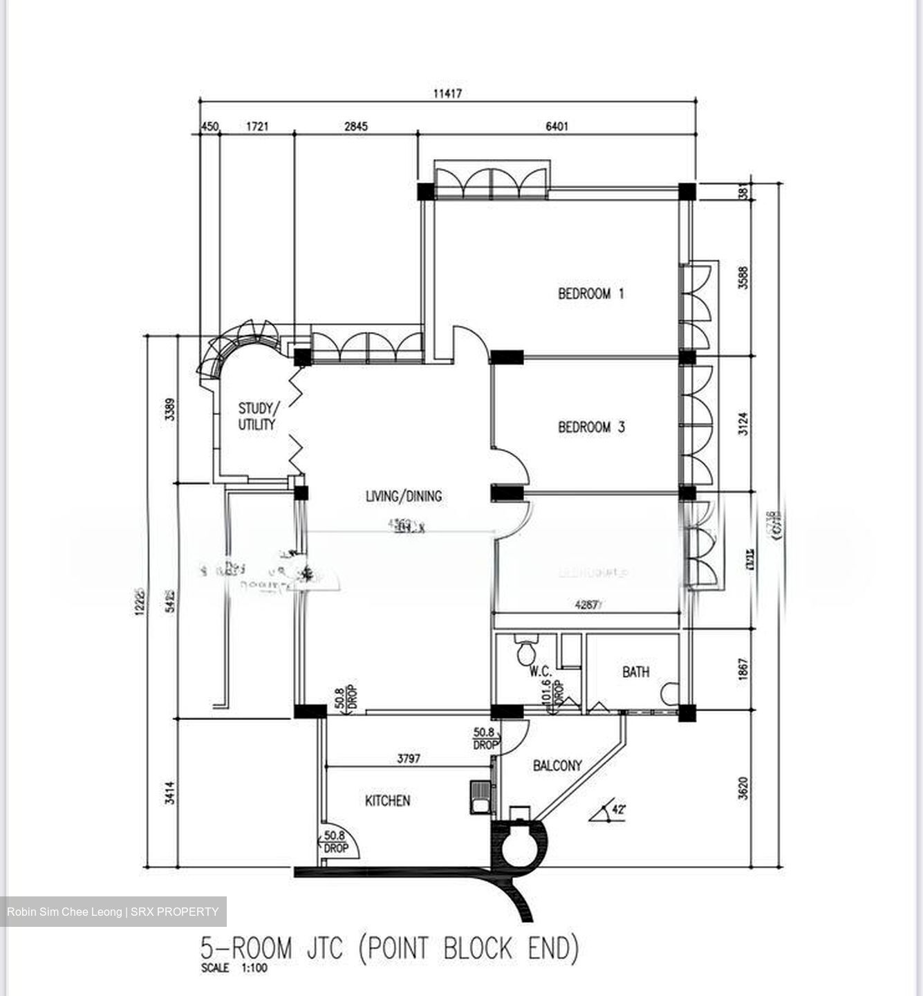 Blk 205 Boon Lay Drive (Jurong West), HDB 5 Rooms #513141121